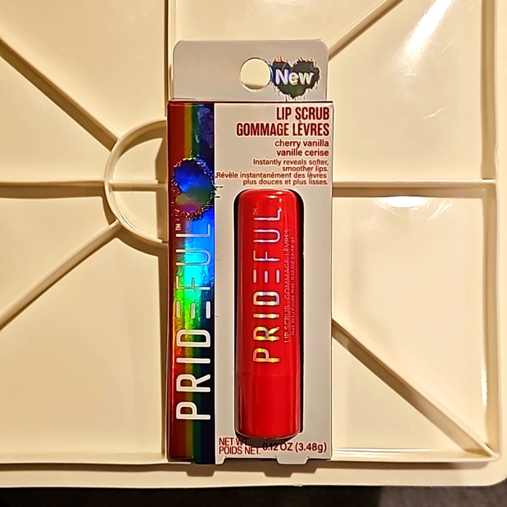 NIP Prideful Lip Scrub Cherry Vanilla